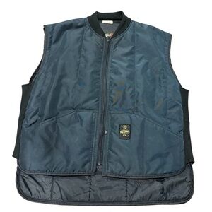 RefrigiWear Vintage Vest Jacket Men’s Size XL Full Zip Quilted Insulated USA